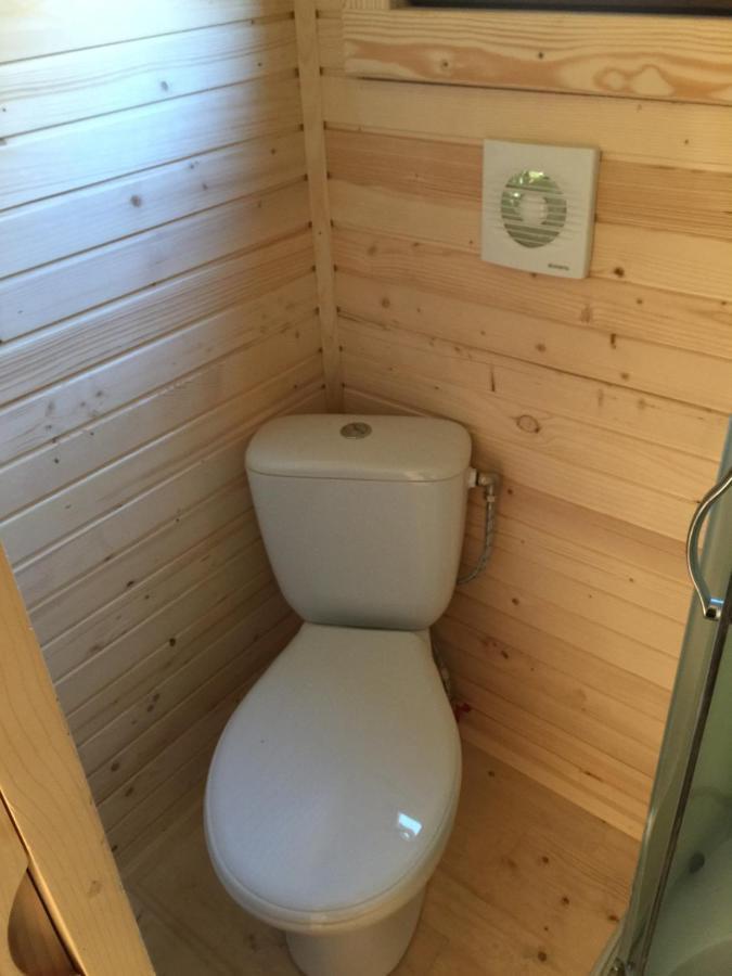 Roulottes Du Chalet Des Pins Rougeou Eksteriør bilde